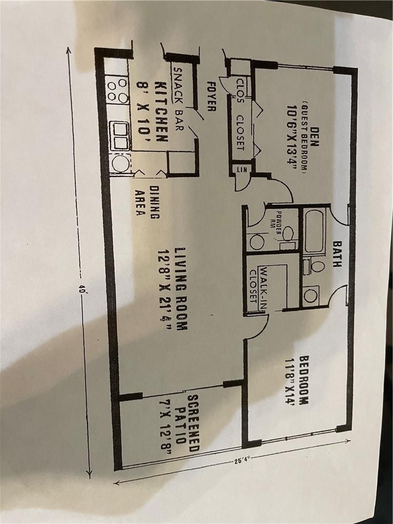400 Northeast 20th Street, Unit C307 Boca Raton, FL 33431 - Photo 16 of 16 FLOOR PLAN