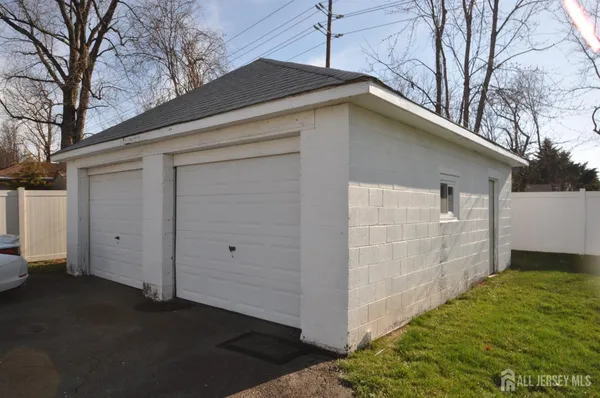 a backyard of a house