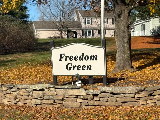 a sign on the side of a building