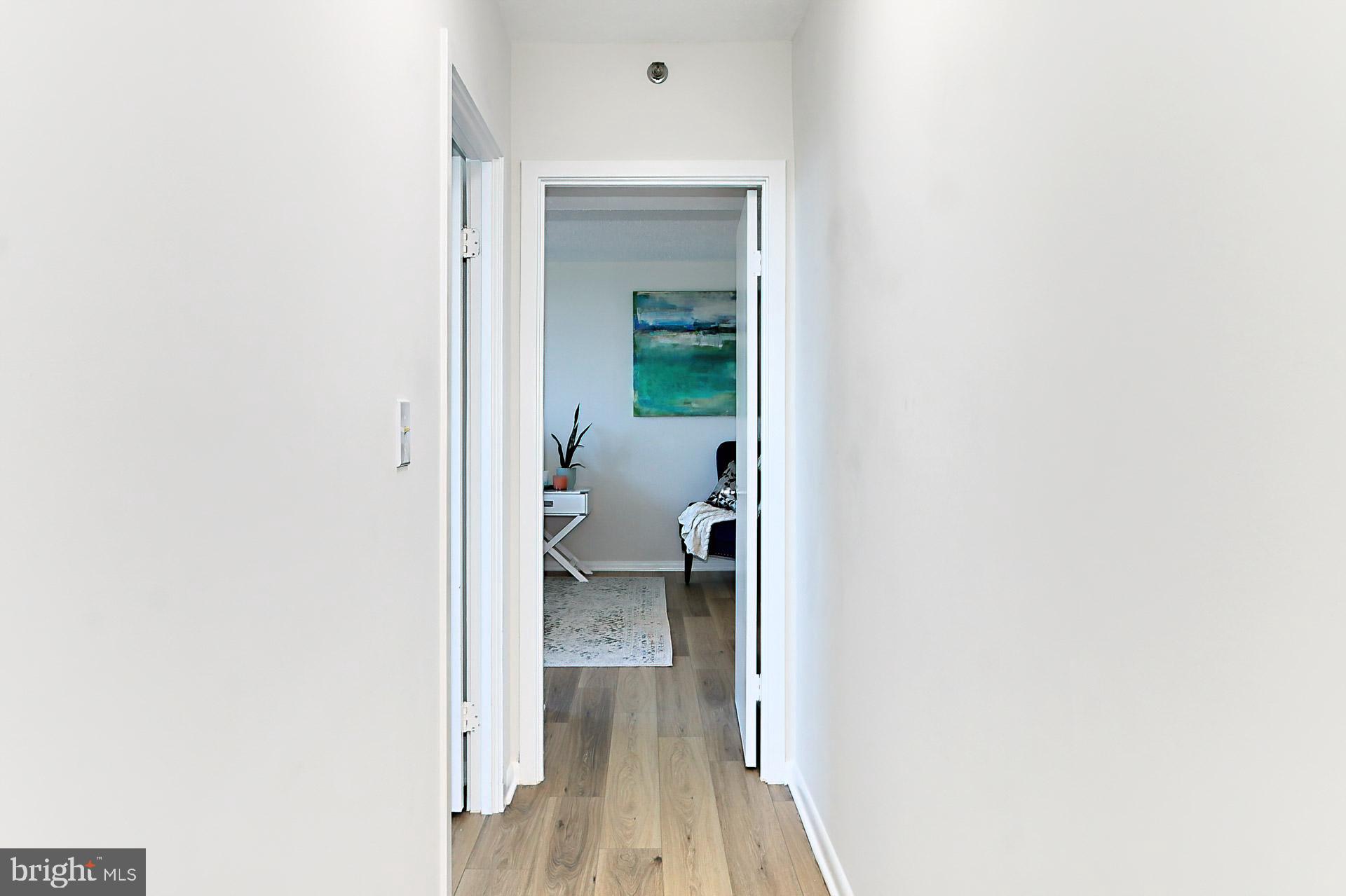 5501 Seminary Road, Unit 2312S Falls Church, VA 22041 - Photo 17 of 46 Hall to Bedrooms with Two Additional Closets