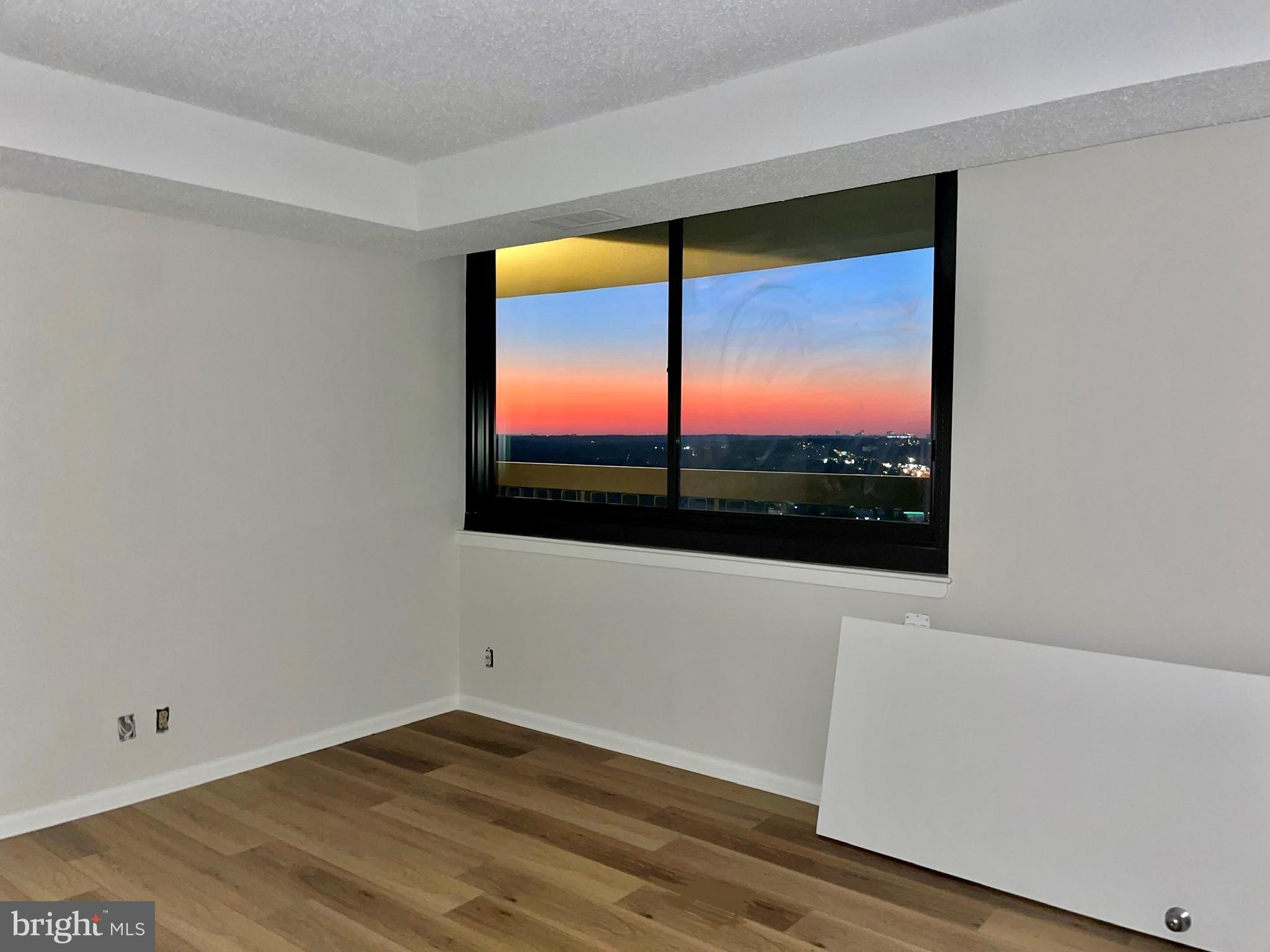 5501 Seminary Road, Unit 2312S Falls Church, VA 22041 - Photo 27 of 46 Sunset View from Second Bedroom