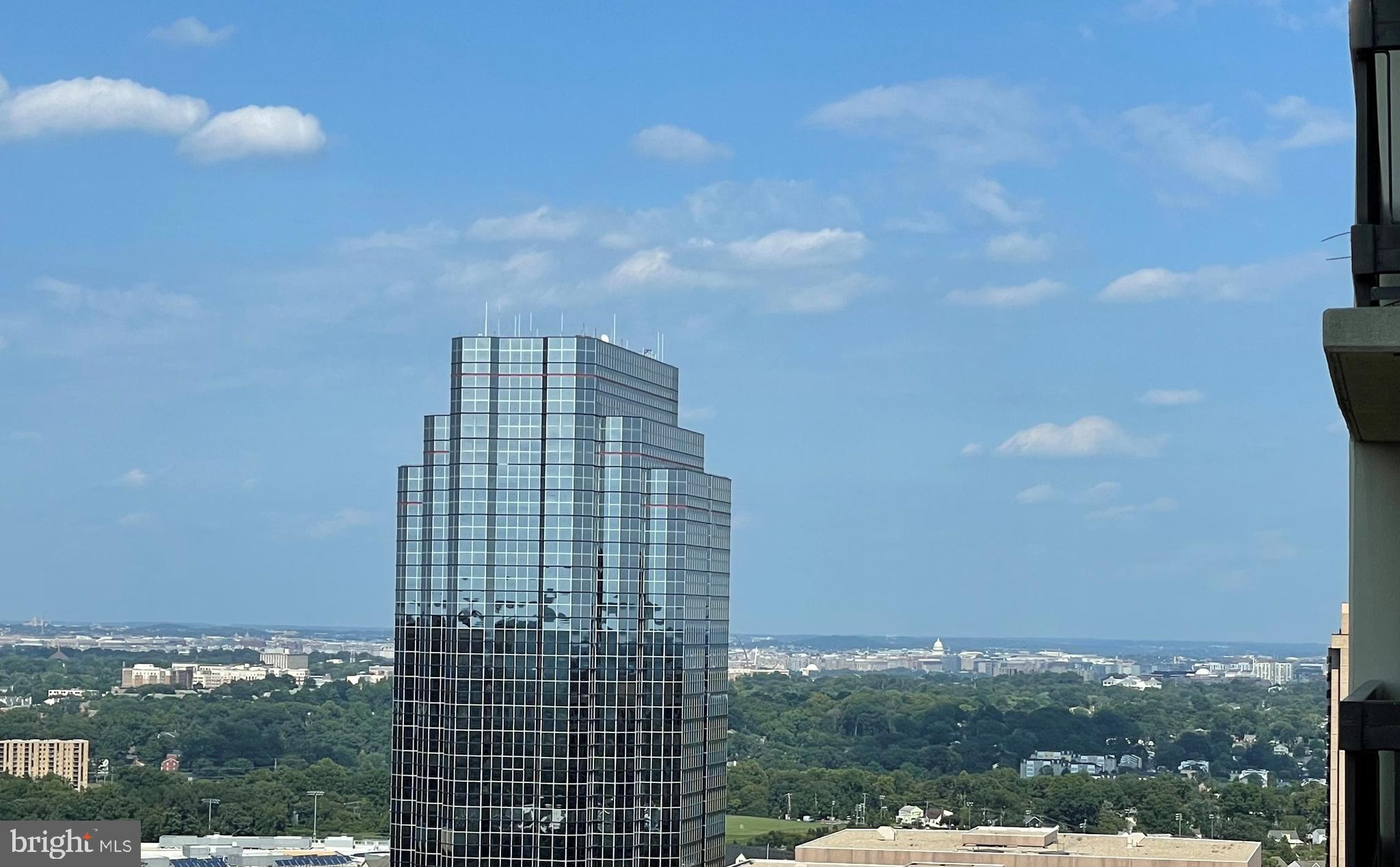 5501 Seminary Road, Unit 2312S Falls Church, VA 22041 - Photo 32 of 46 Eastern View of Washington DC from the Balcony