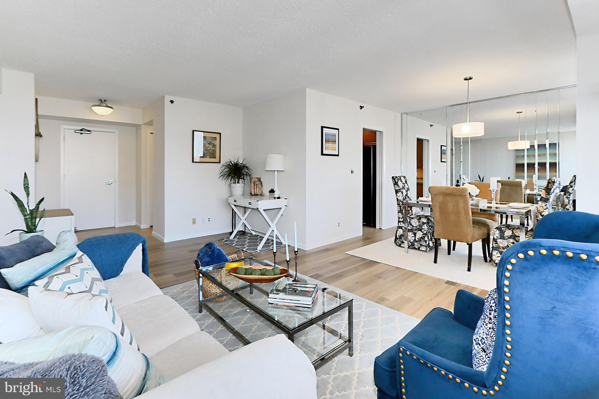 5501 Seminary Road, Unit 2312S Falls Church, VA 22041 - Photo 6 of 46 Living and Dining Area