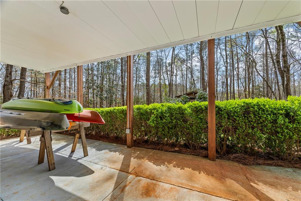 750 Staghorn Trail Nicholson, GA 30565 - Photo 24 of 41 a view of a chairs and table in patio