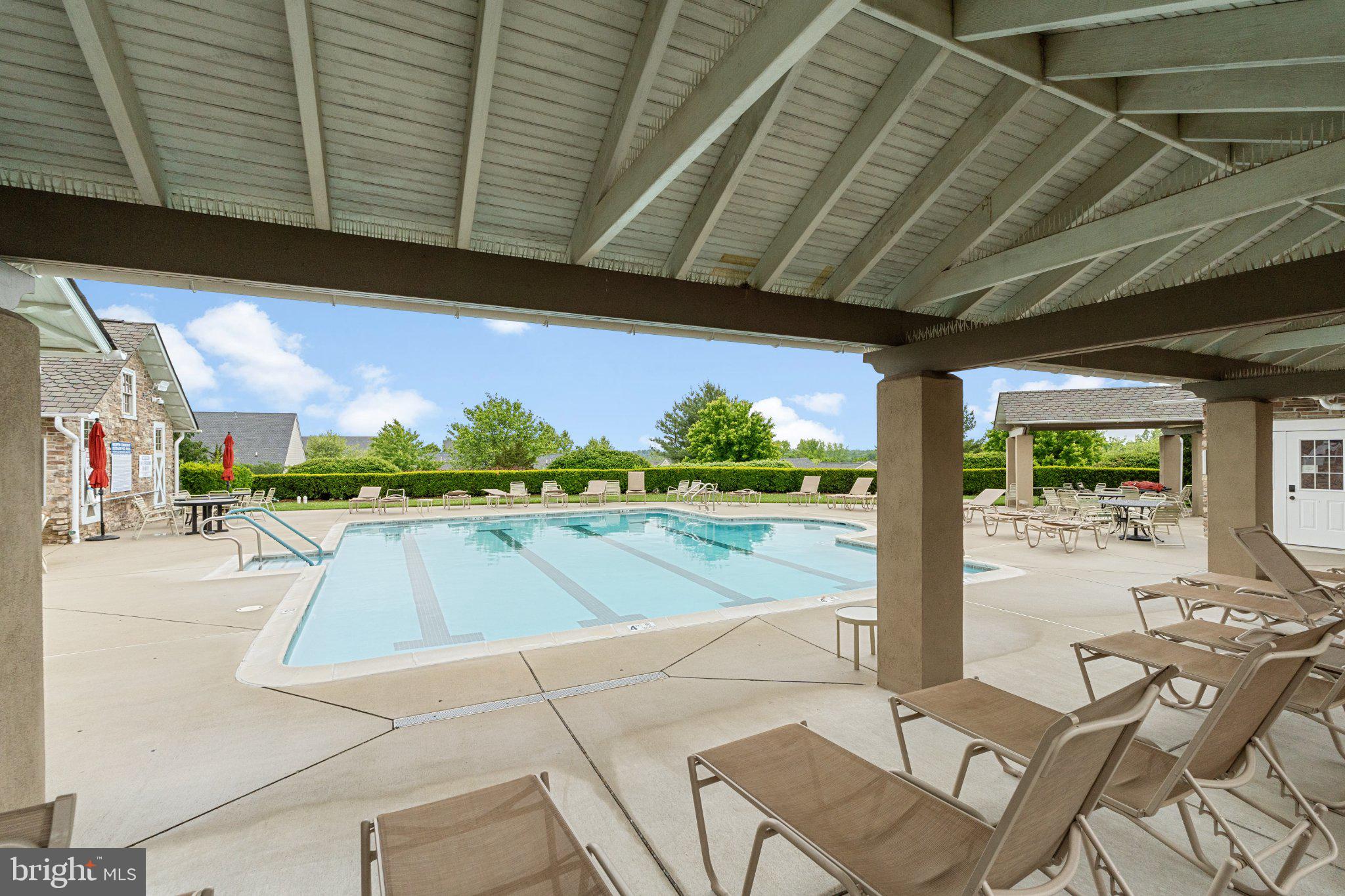 161 Stoyer Road Coatesville, PA 19320 - Photo 4 of 52 Inviting poolside retreat awaits you.