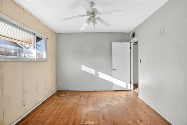 wooden floor in an empty room