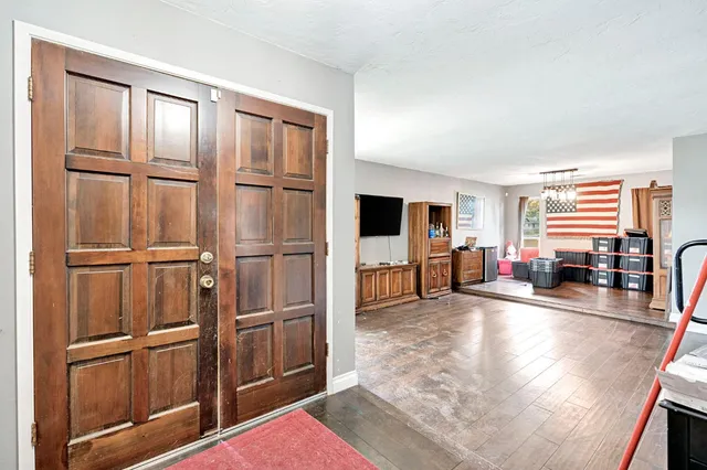 a view of a living room