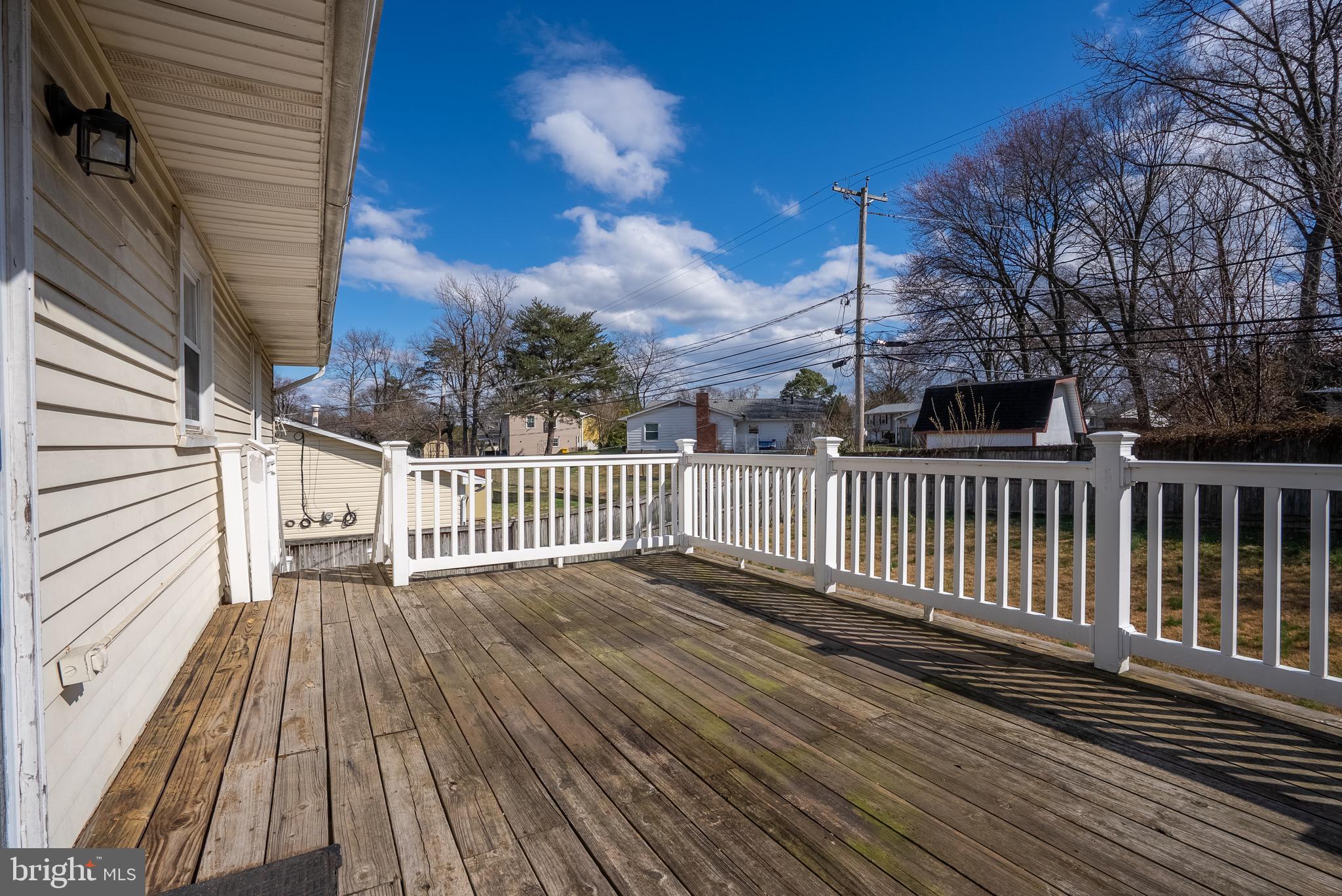 2275 Dairy Farm Road Gambrills, MD 21054 - Photo 48 of 57 a view of a wooden roof with wooden floor and fence