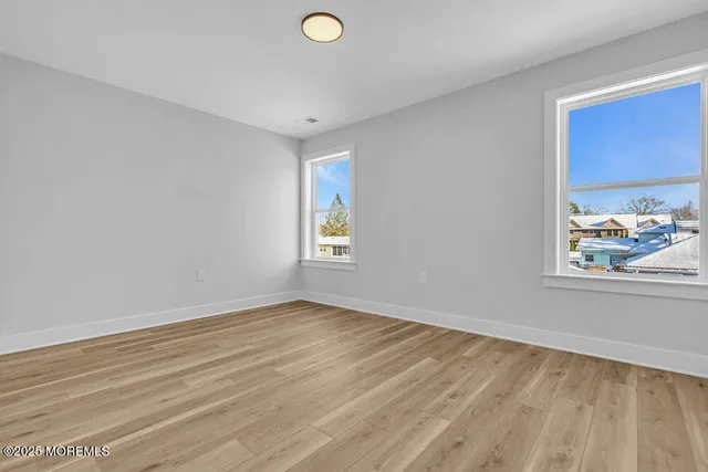 wooden floor in an empty room