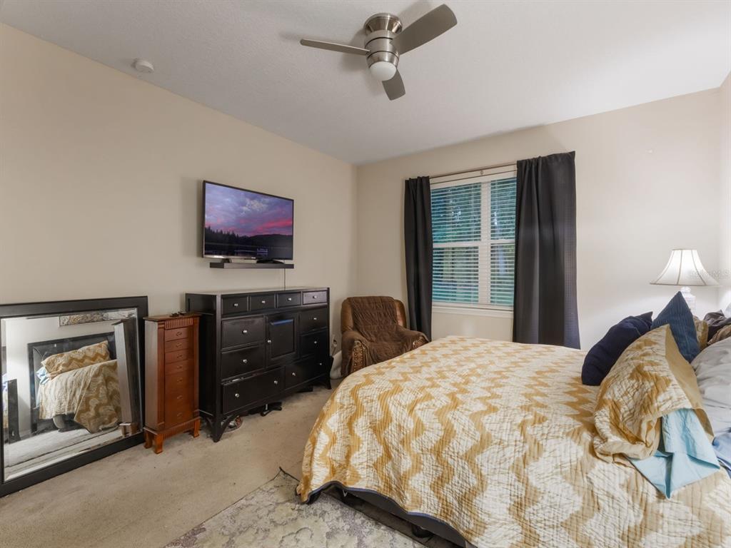 925 Counts Crest Circle Apopka, FL 32712 - Photo 23 of 36 a bedroom with a bed and a flat screen tv