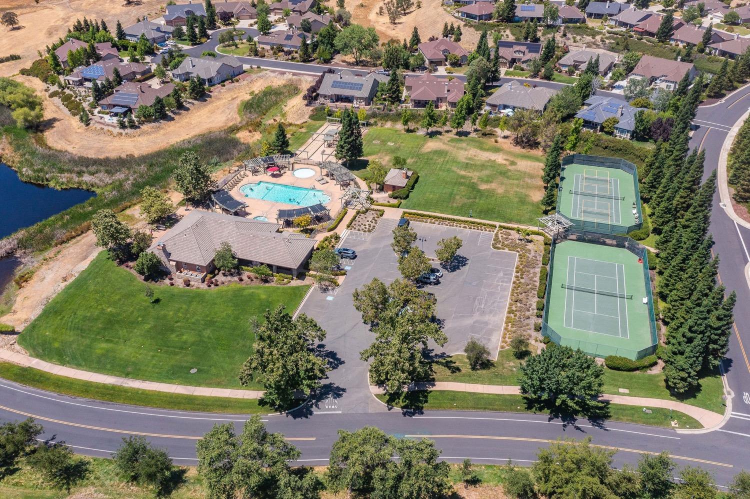 10 Flagstone Court, Unit 1 COPPER RIDGE 32 Copperopolis, CA 95228 - Photo 31 of 31 an aerial view of residential houses with outdoor space