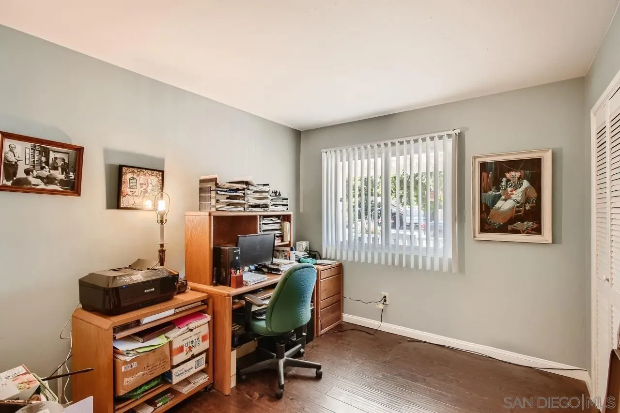 10027 Pebble Beach Drive Santee, CA 92071 - Photo 20 of 25 a view of a workspace with furniture and a window