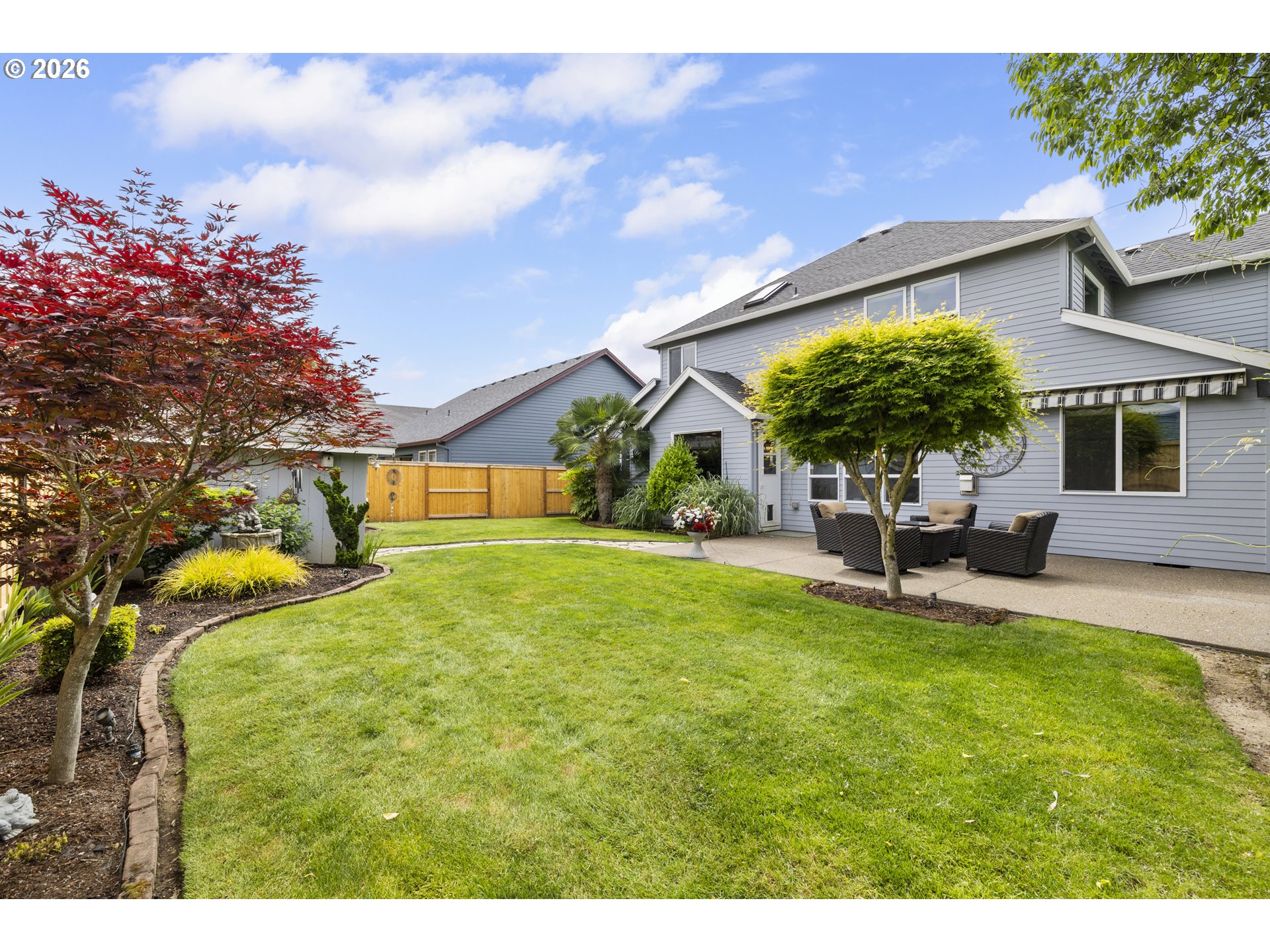 535 Maple Street Mount Angel, OR 97362 - Photo 46 of 48 a view of a house with a backyard