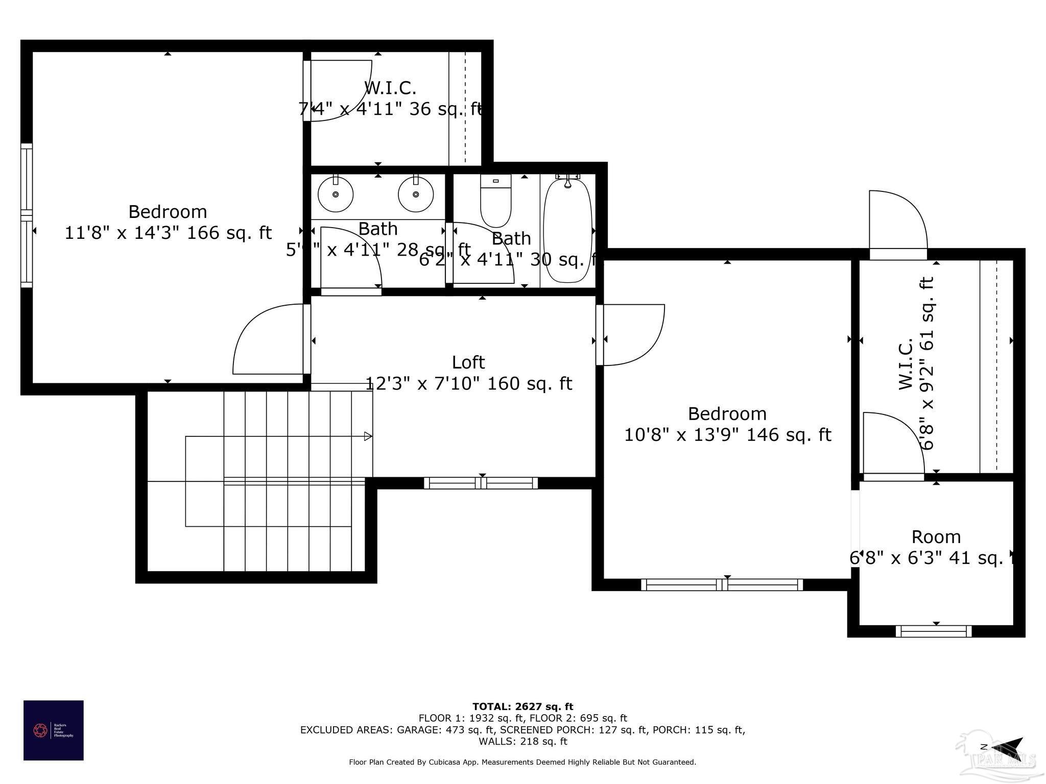 6264 Howie Way Pace, FL 32571 - Photo 42 of 42 a picture of a book shelf