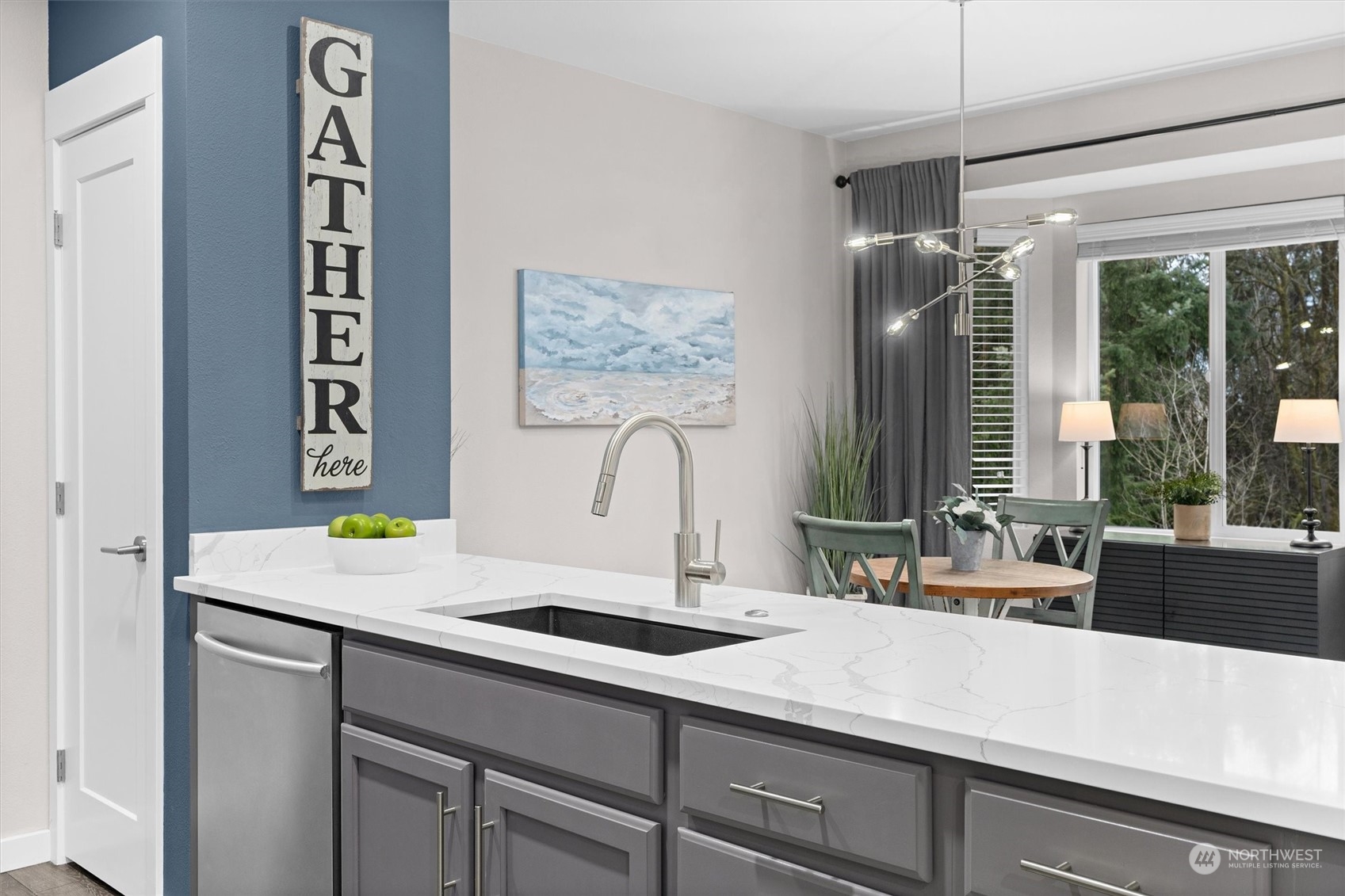 2810 Southeast 8th Street, Unit 2131 Renton, WA 98058 - Photo 5 of 35 a kitchen with a sink and a window
