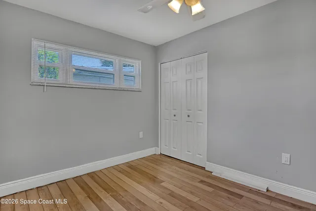 wooden floor in an empty room