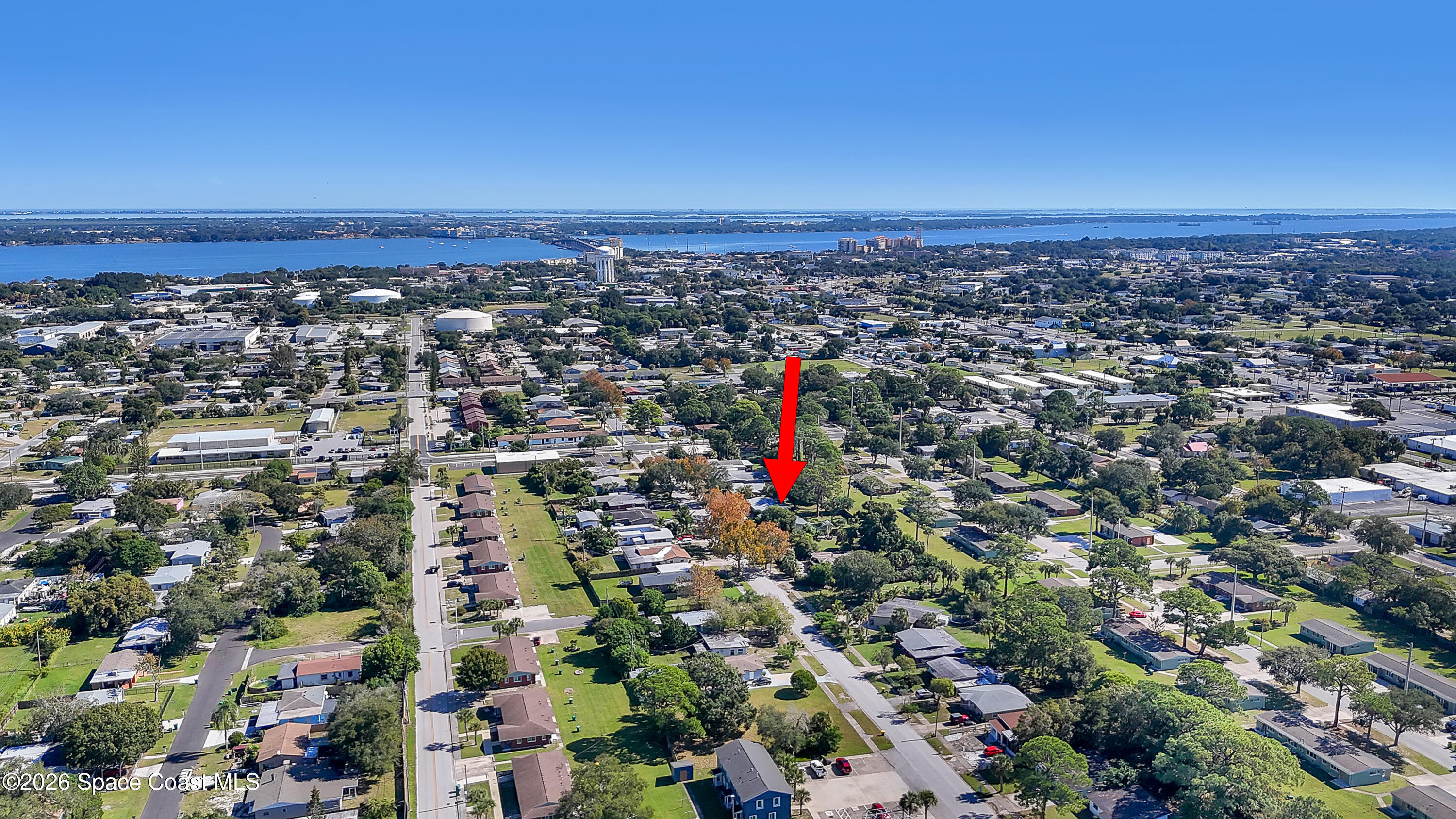 1051 Grove Avenue Cocoa, FL 32922 - Photo 35 of 38 an aerial view of multiple house