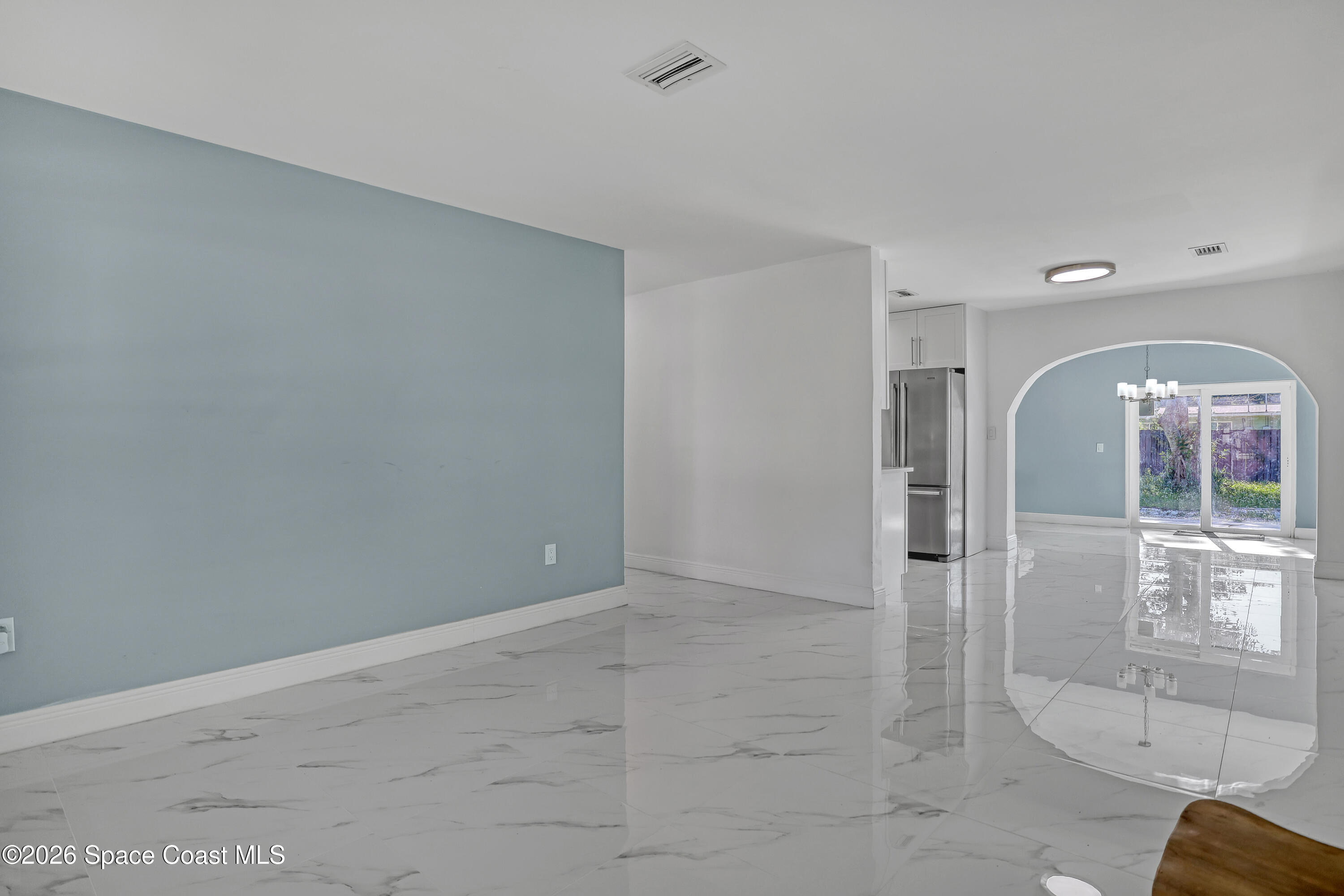 1051 Grove Avenue Cocoa, FL 32922 - Photo 6 of 38 wooden floor in an empty room