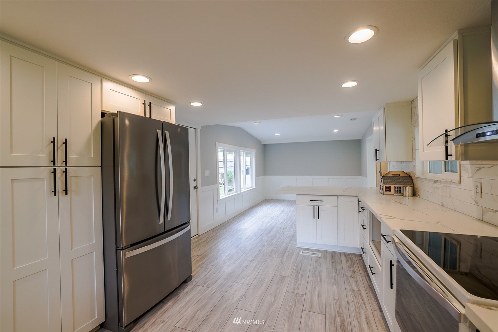 3504 Seattle Hill Road, Unit 2 Mill Creek, WA 98012 - Photo 11 of 30 a kitchen with counter top space and stainless steel appliances