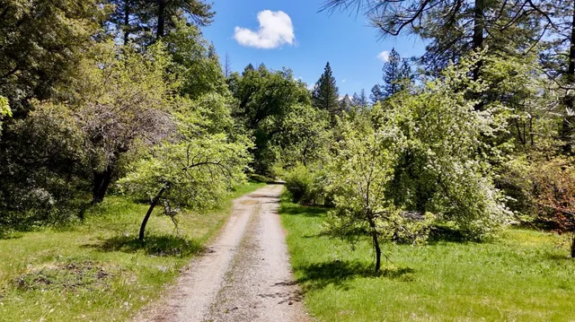 a view of an outdoor space with a lake view