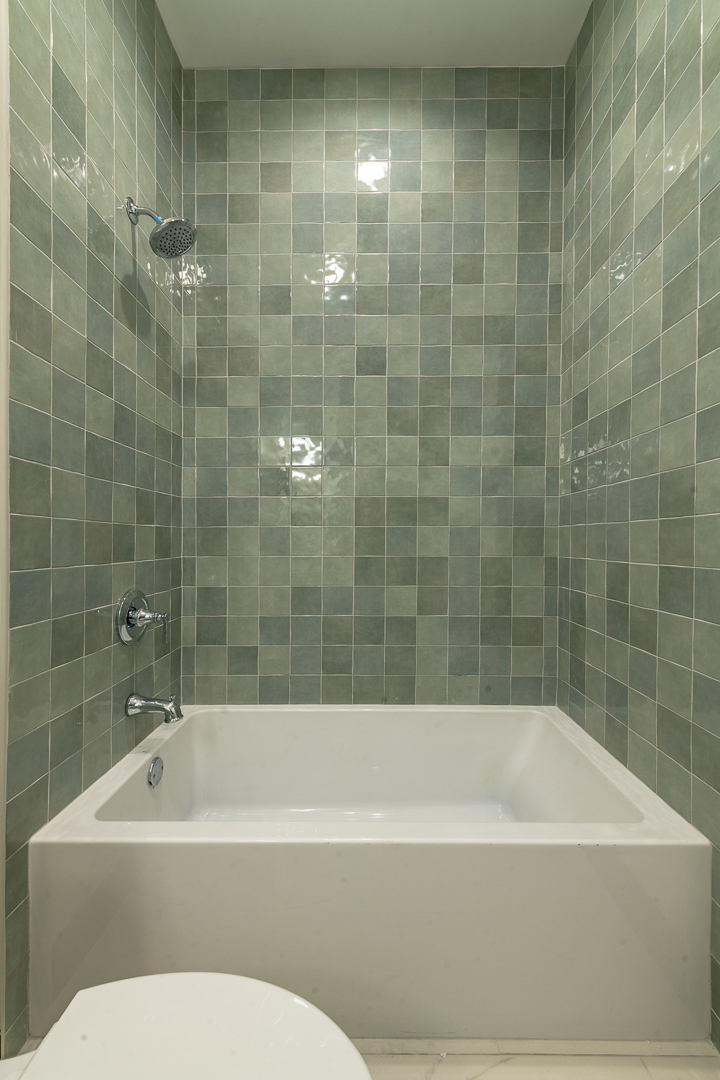 28 North Throop Street, Unit 2 Chicago, IL 60607 - Photo 32 of 35 a bathroom with a bathtub and shower