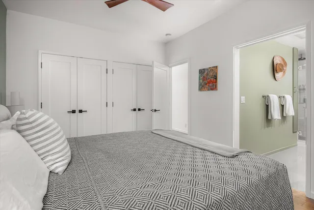 a view of beach and ocean