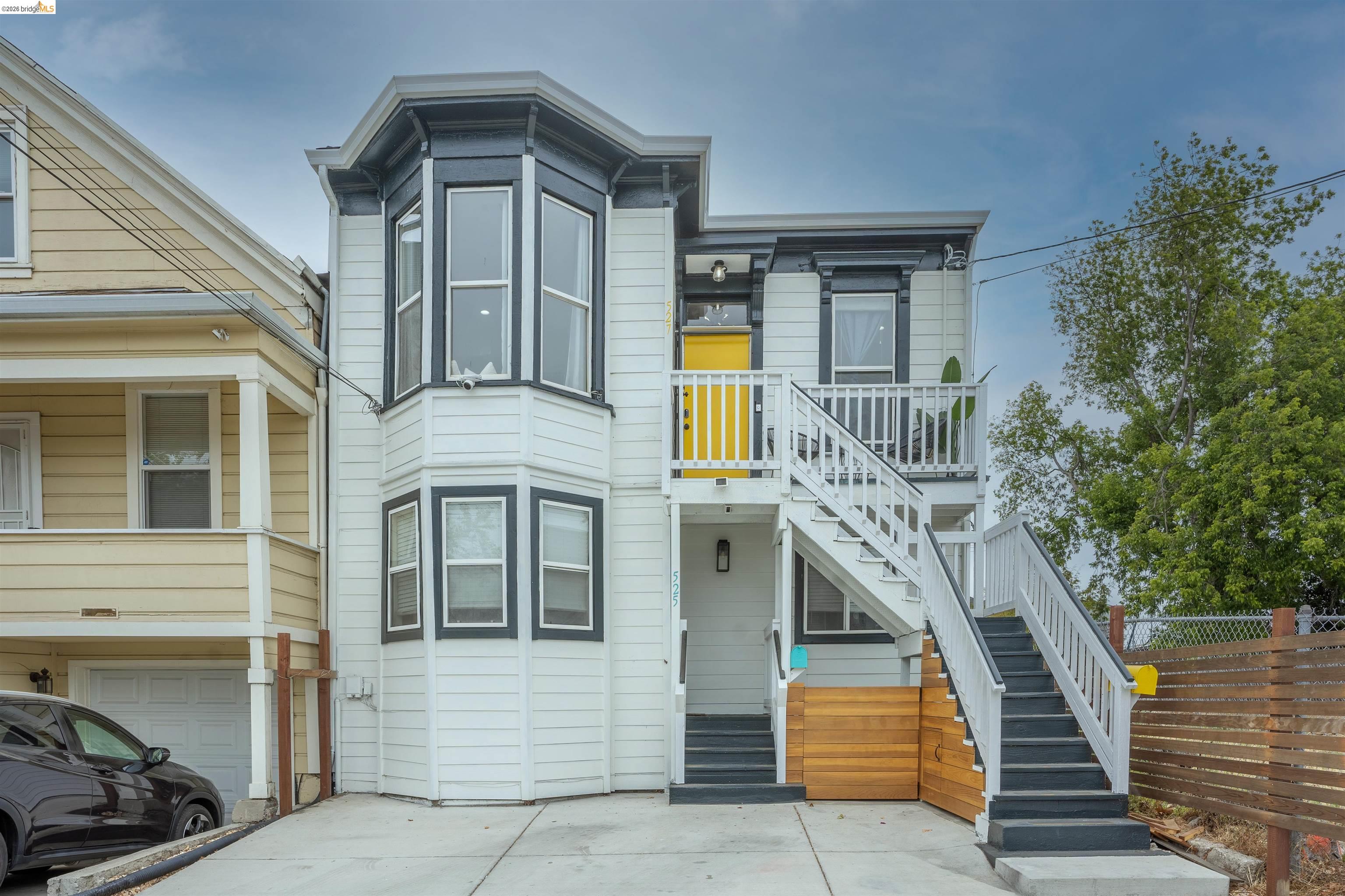 527 Chester Street Oakland, CA 94607 - Photo 2 of 47 525 Downstairs, 527 Upstairs (yellow door)