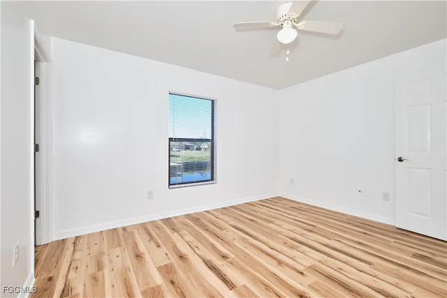wooden floor in a room