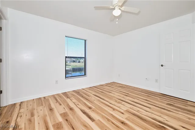 wooden floor in a room