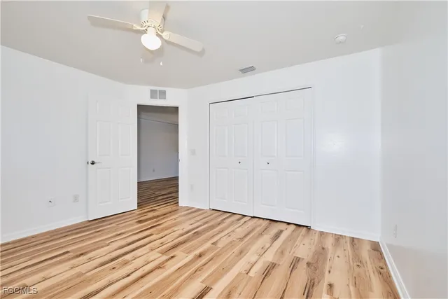 wooden floor in an empty room