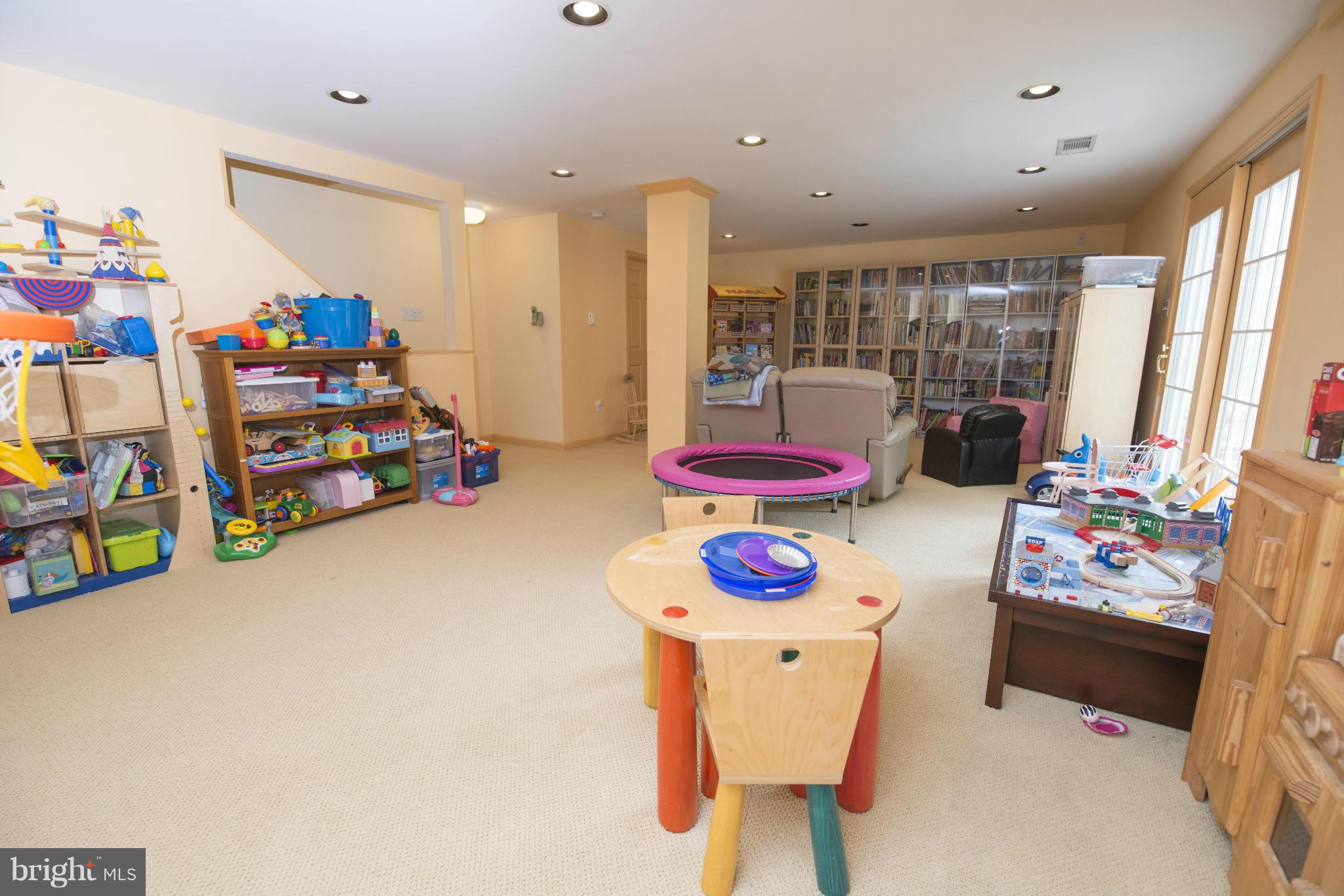 7521 Stream Crossing Road Baltimore, MD 21209 - Photo 19 of 26 Lower level rec room