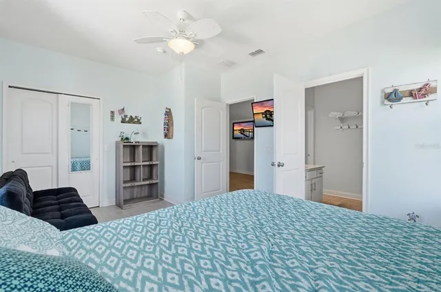a view of a chairs and table in a patio