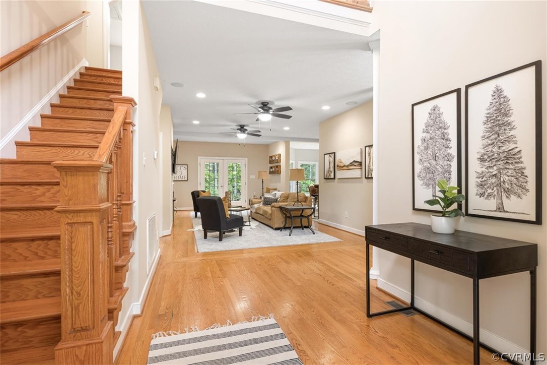 3521 Wakema Road West Point, VA 23181 - Photo 5 of 49 a living room with furniture a wooden floor and next to a window