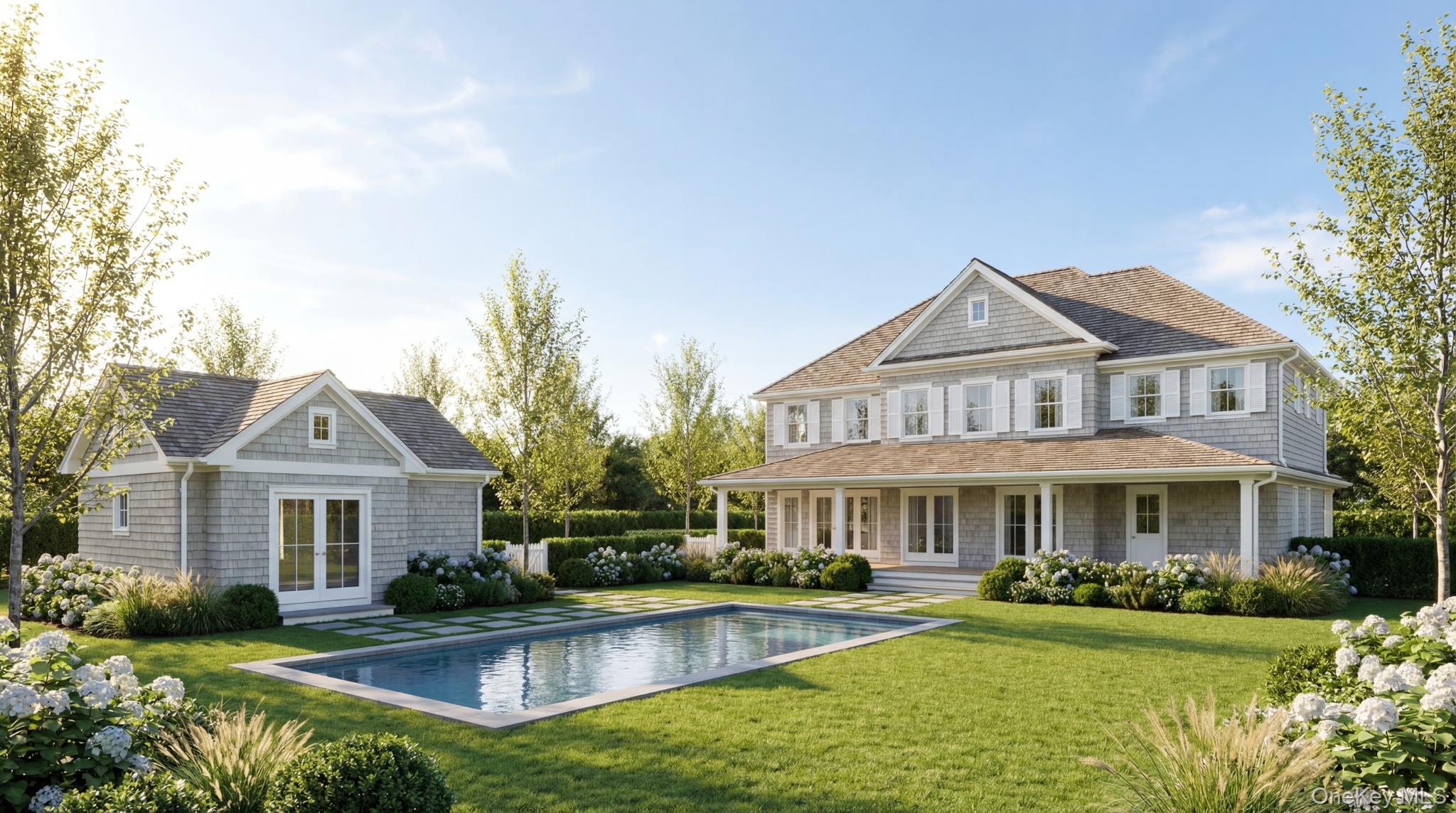 39 Hildreth Street Southampton, NY 11968 - Photo 3 of 8 a front view of house with yard and green space
