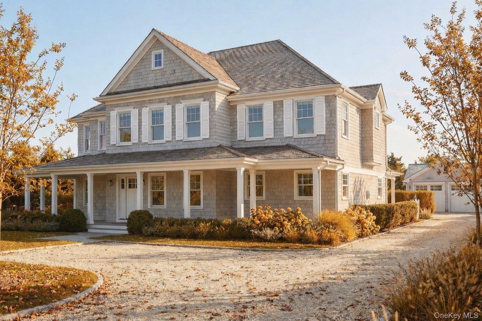 39 Hildreth Street Southampton, NY 11968 - Photo 8 of 8 a front view of a house with a yard