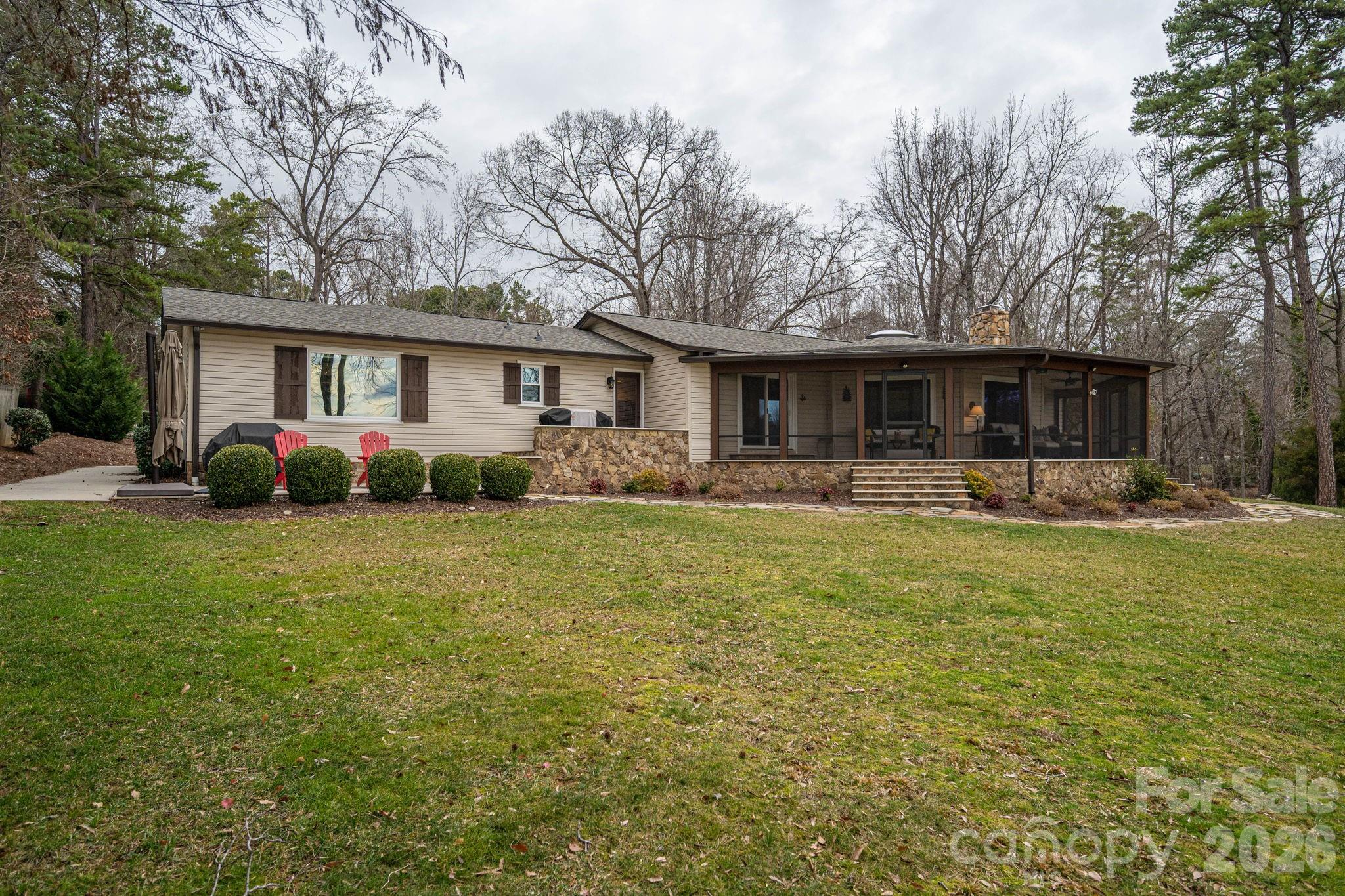4485 River Oaks Road Lake Wylie, SC 29710 - Photo 7 of 16 a front view of house with yard and green space