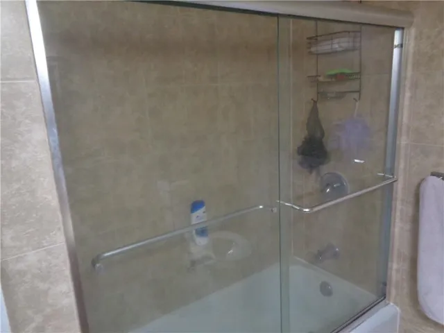 a close view of a bathtub in bathroom