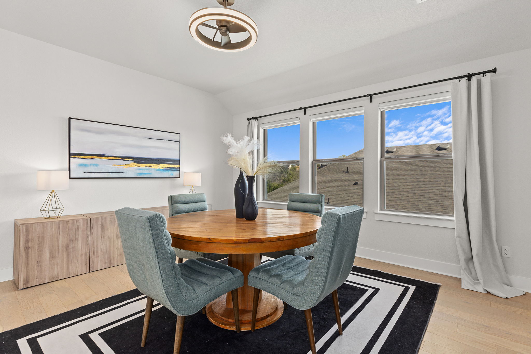 1224 River Trace Georgetown, TX 78628 - Photo 29 of 39 a dining room with furniture and window
