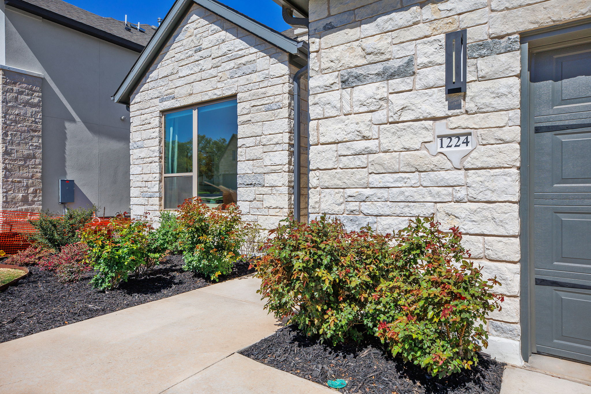 1224 River Trace Georgetown, TX 78628 - Photo 39 of 39 a view of a backyard with potted plants