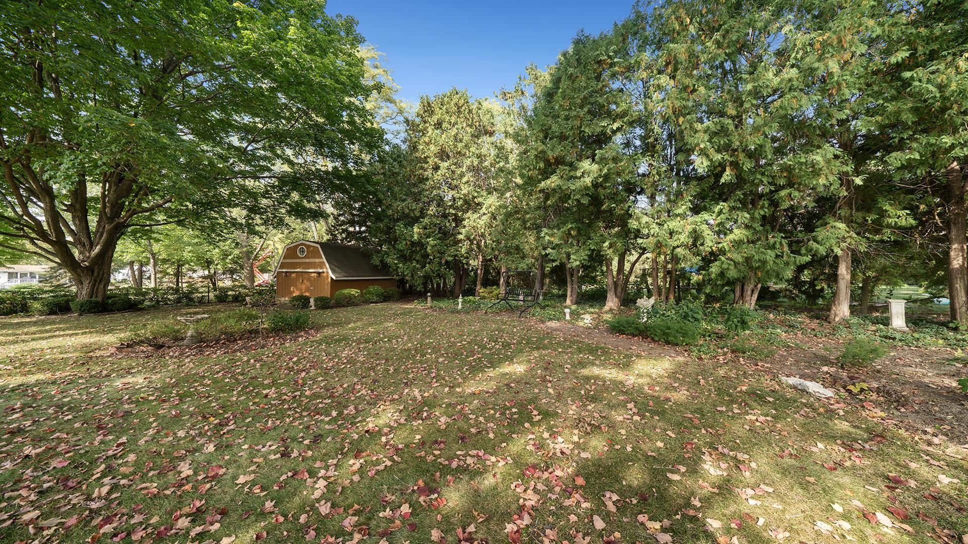 310 Barbara Street Mount Morris, IL 61054 - Photo 32 of 36 a view of backyard with green space