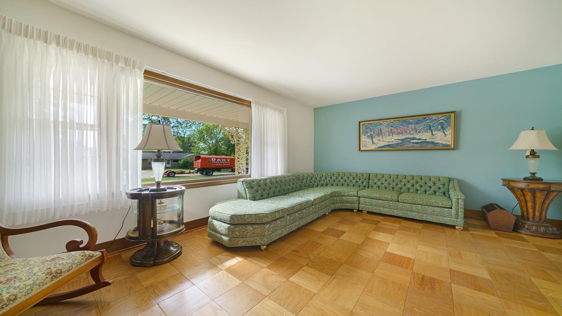 310 Barbara Street Mount Morris, IL 61054 - Photo 4 of 36 a bedroom with furniture and a window