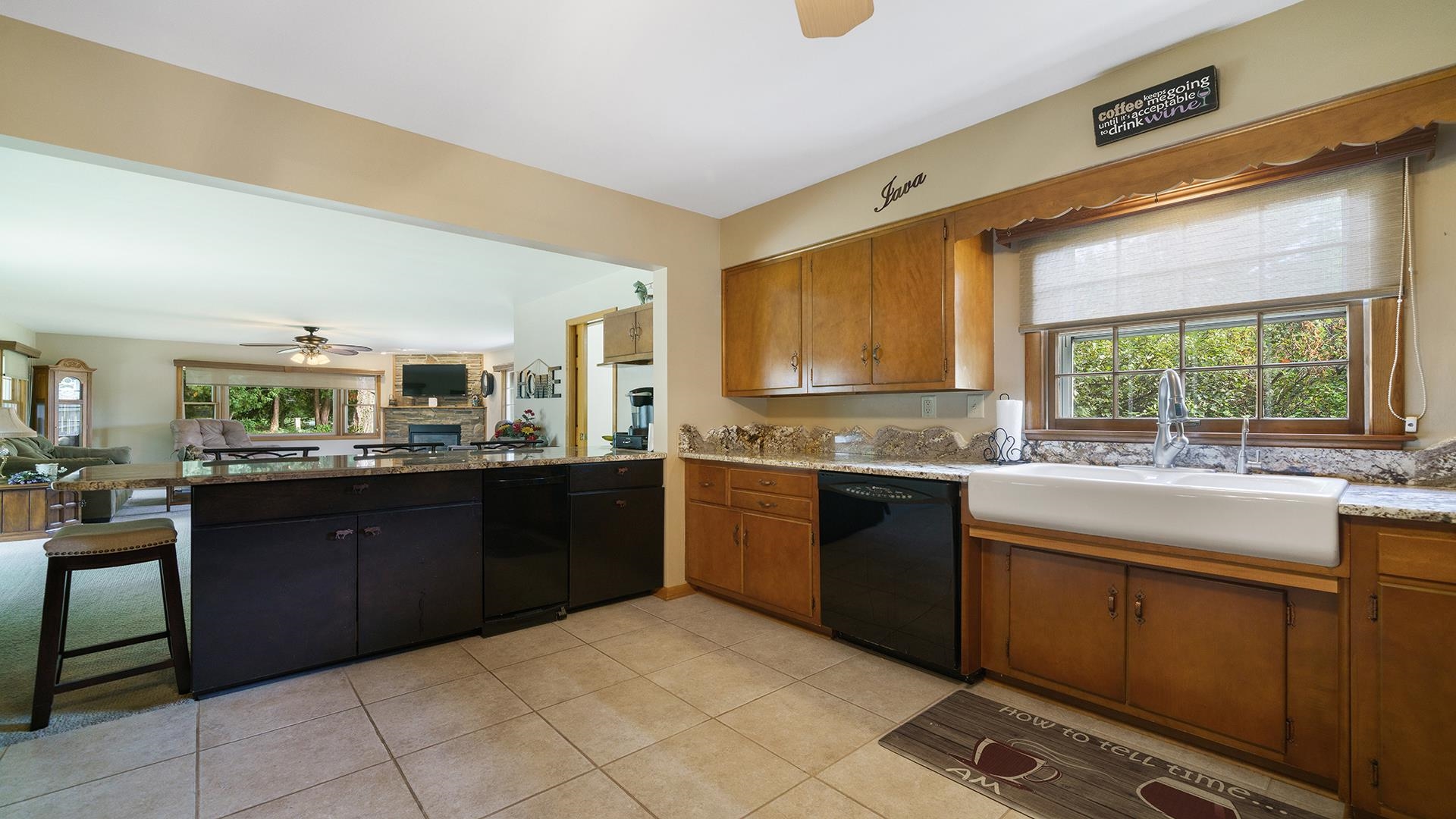 310 Barbara Street Mount Morris, IL 61054 - Photo 9 of 36 a kitchen with a sink cabinets and window