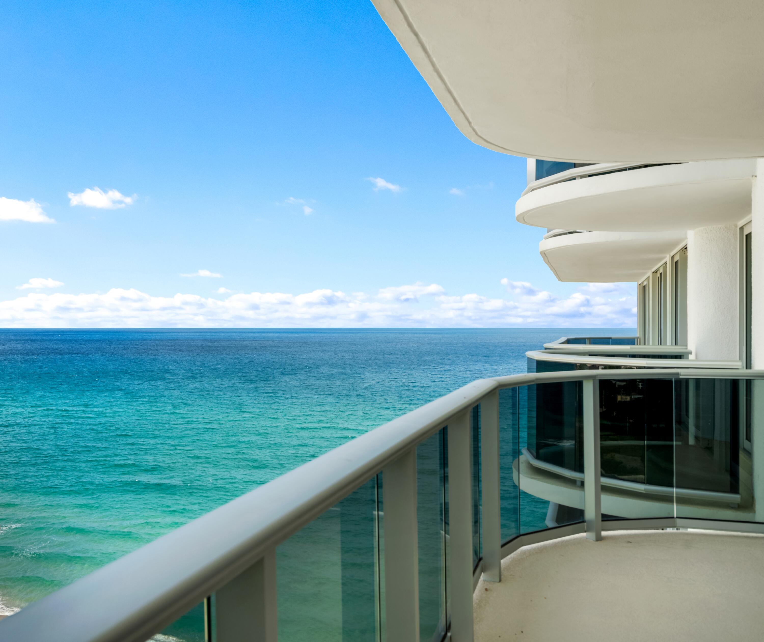 350 South Ocean Boulevard, Unit 12C Boca Raton, FL 33432 - Photo 25 of 50 a balcony with an outdoor space