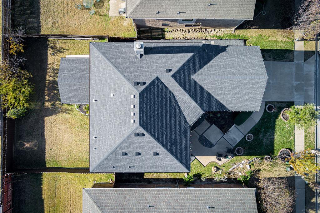 14521 Crystal Lake Drive Little Elm, TX 75068 - Photo 36 of 40 an aerial view of a highlighted house