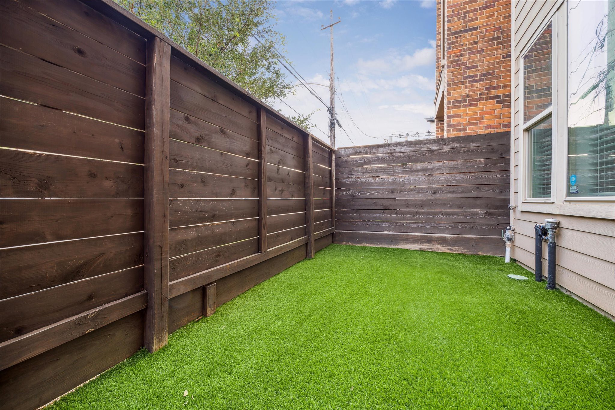 4508 Cornish Street, Unit A Houston, TX 77007 - Photo 2 of 22 As soon as you enter through your custom gated front yard, you are met with newly
installed turf (2024), a perfect outdoor entertaining space!