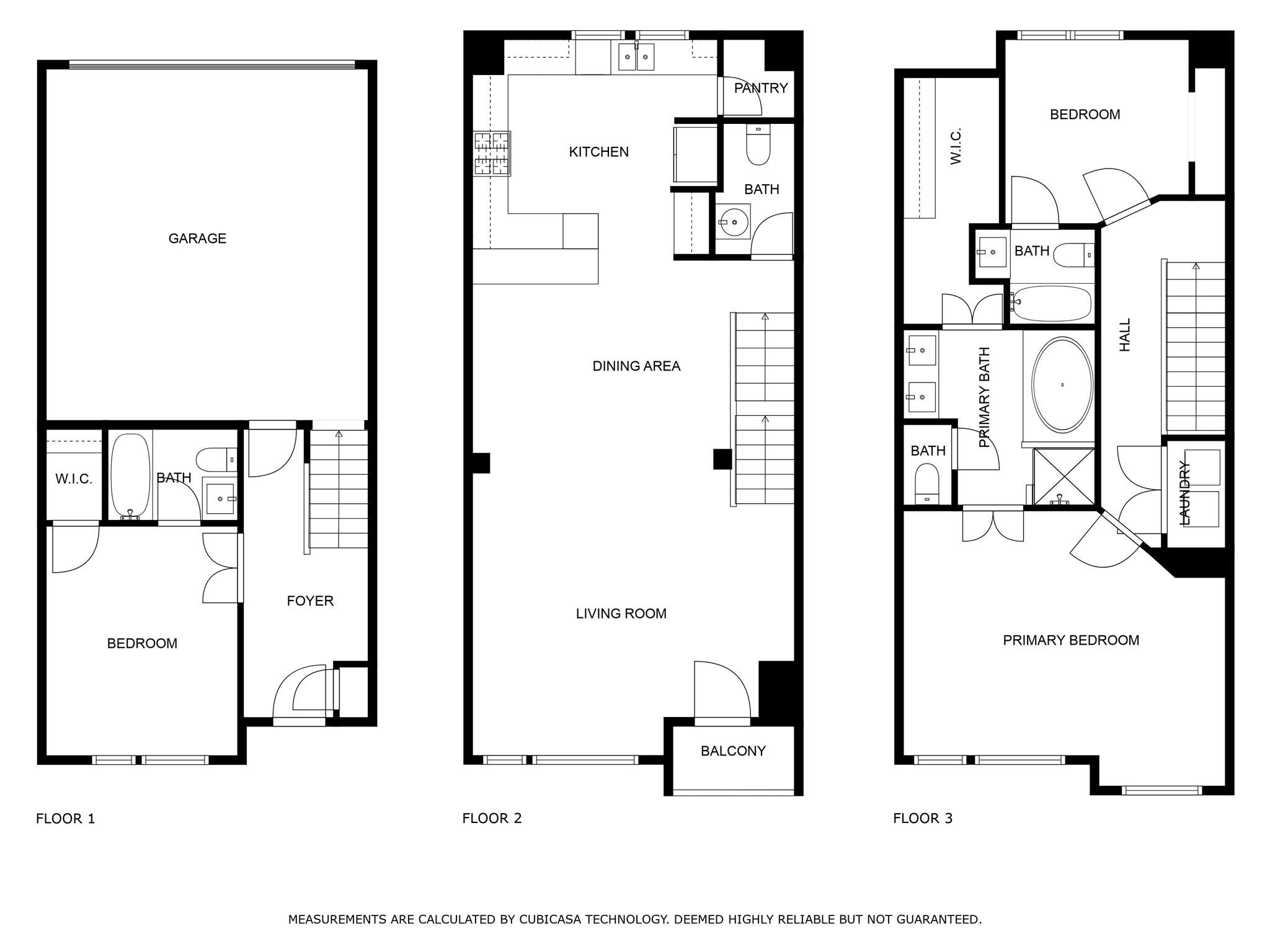 4508 Cornish Street, Unit A Houston, TX 77007 - Photo 22 of 22 Floorplan