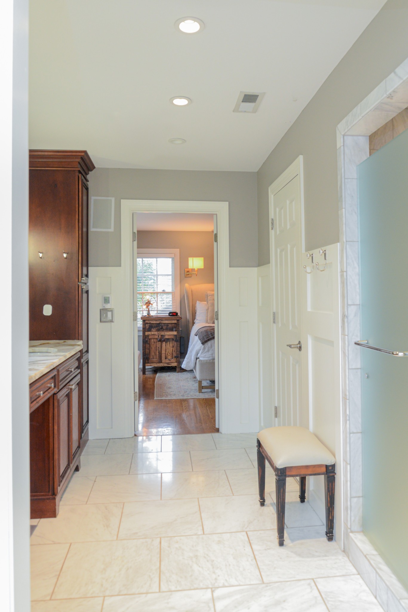 2905 Snowden Road Nashville, TN 37204 - Photo 35 of 40 a spacious bathroom with a shower and a sink