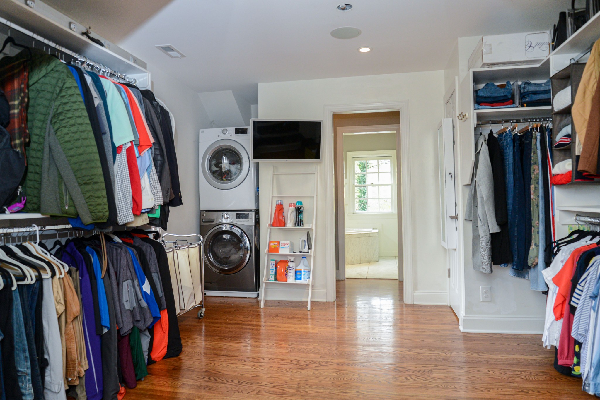 2905 Snowden Road Nashville, TN 37204 - Photo 37 of 40 a view of walk in closet with clothes and shoes