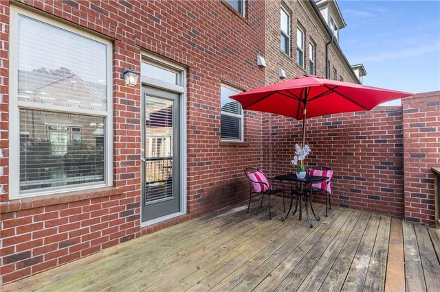 a front view of a building