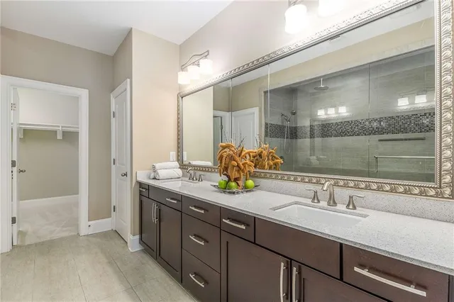 a view of small space with racks on the wall